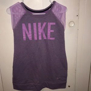 purple Nike tank!